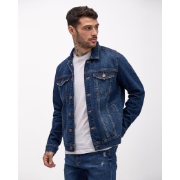 Casaca Jean Hombre Nee Azul Oscuro