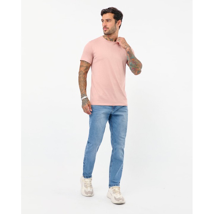 Polo Hombre Julio Core Rosado Empolvado