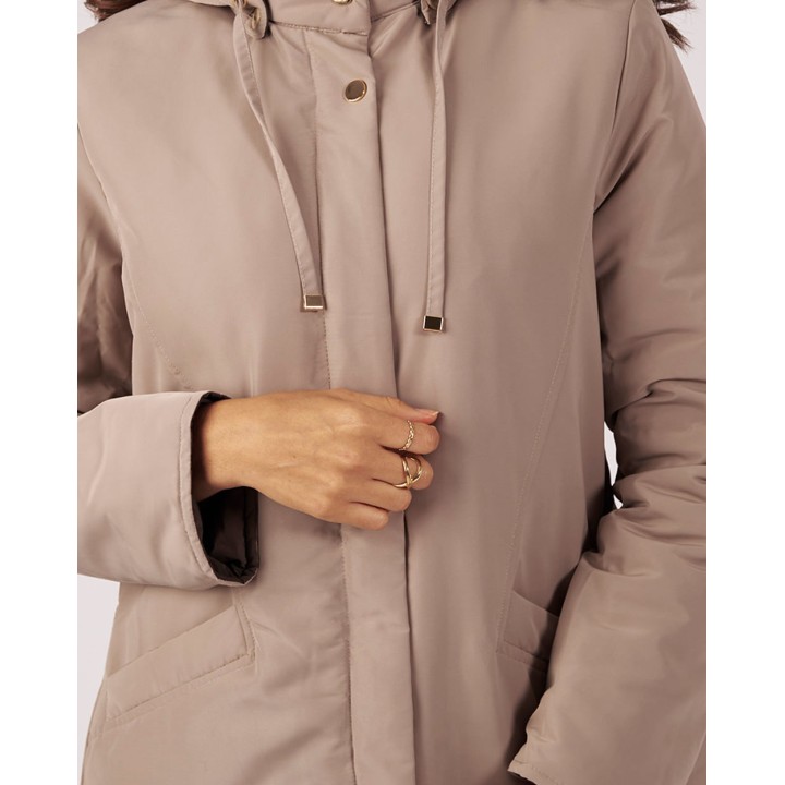 Casaca Mujer Belinha Beige Latte
