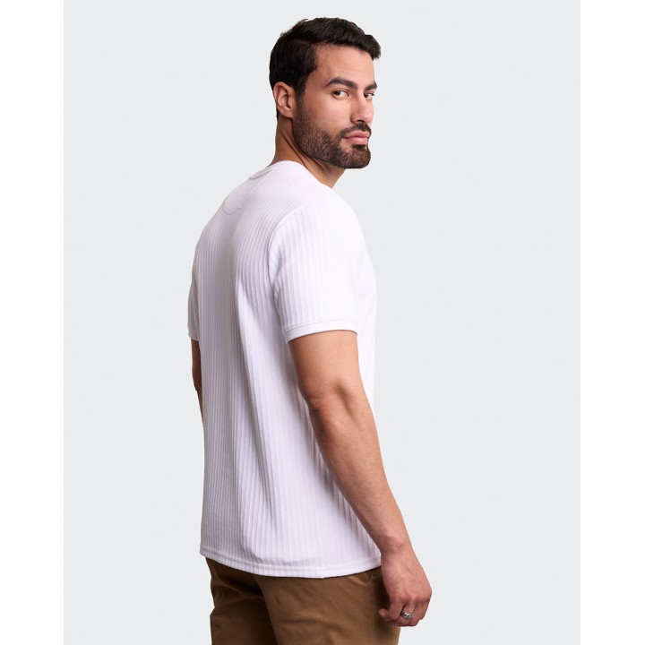Polo Hombre Salas Blanco Optico