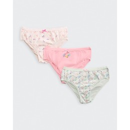 Trusa Tripack Niña Lena Verde Pastel / Rosado / Coco