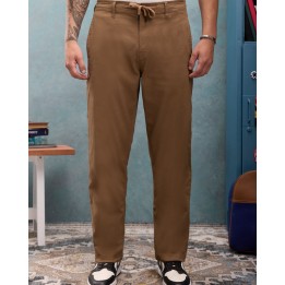 Pantalón Hombre Akos Marrón Claro