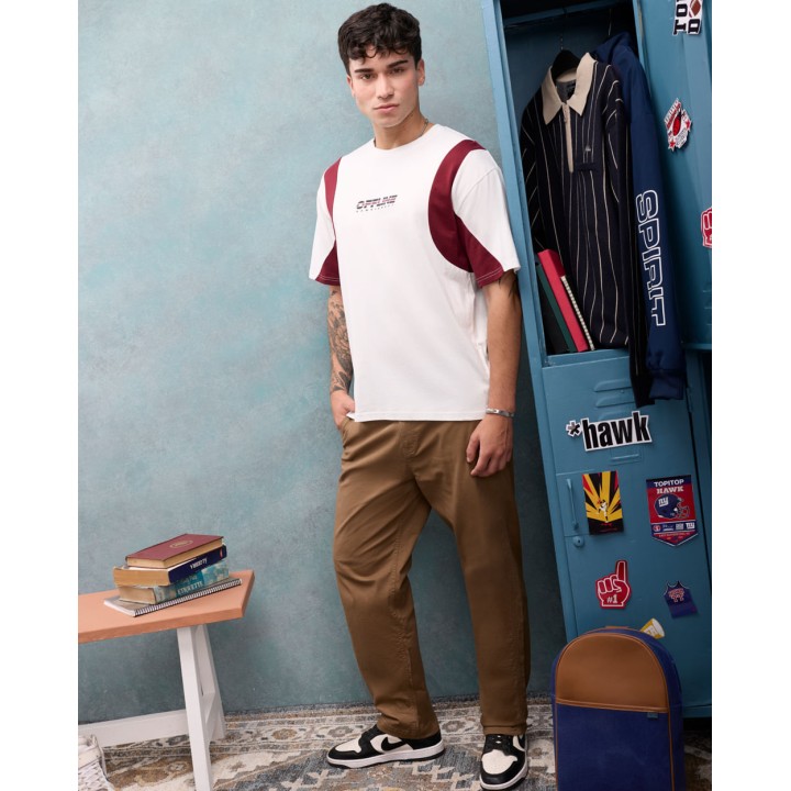 Pantalón Hombre Akos Marrón Claro