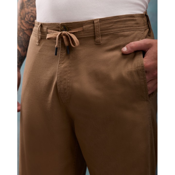 Pantalón Hombre Akos Marrón Claro