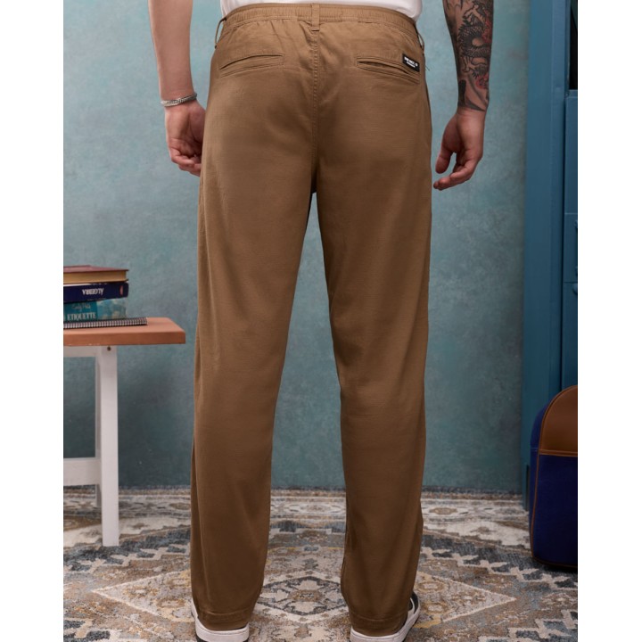 Pantalón Hombre Akos Marrón Claro