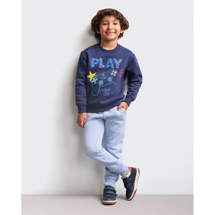Polera Niño Franklin Azul Atlántico
