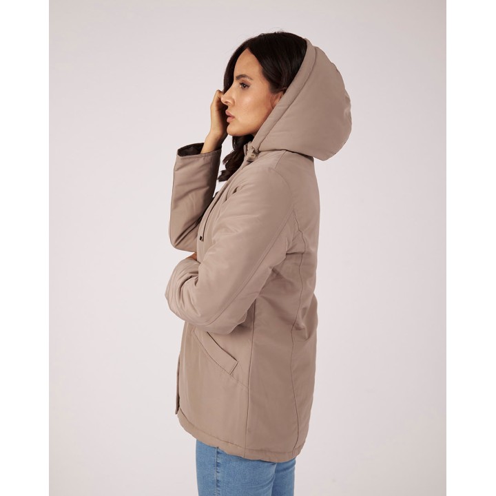 Casaca Mujer Belinha Beige Latte