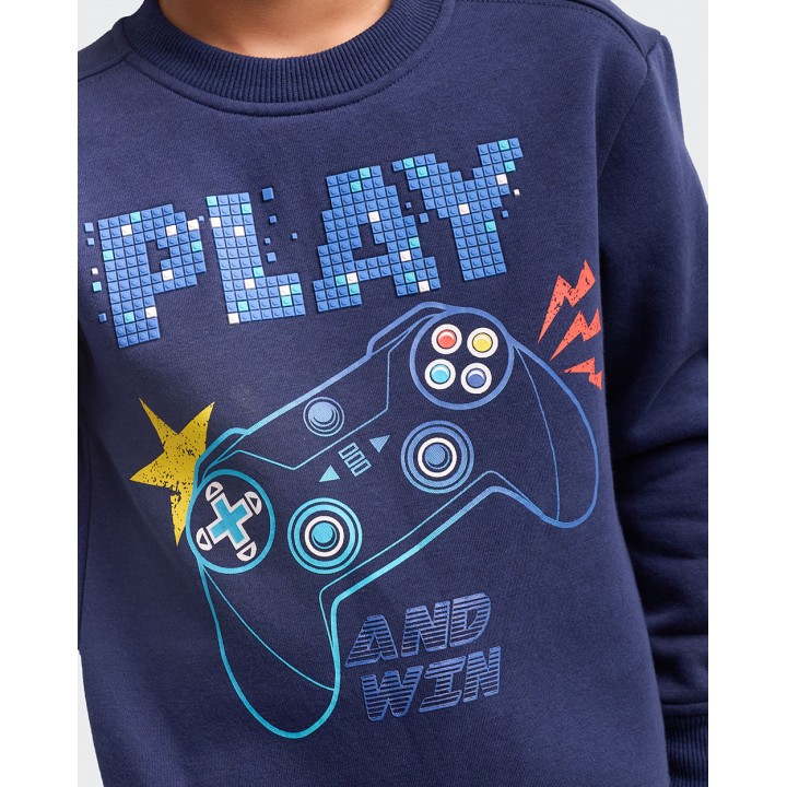 Polera Niño Franklin Azul Atlántico