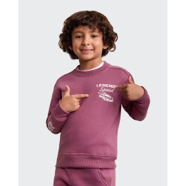 Polera Niño Franklin Malva Deco