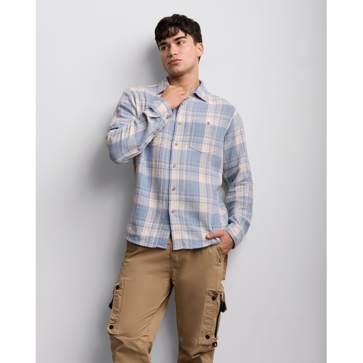 Camisa Hombre Amets Acero