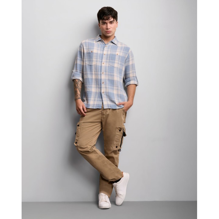 Camisa Hombre Amets Acero
