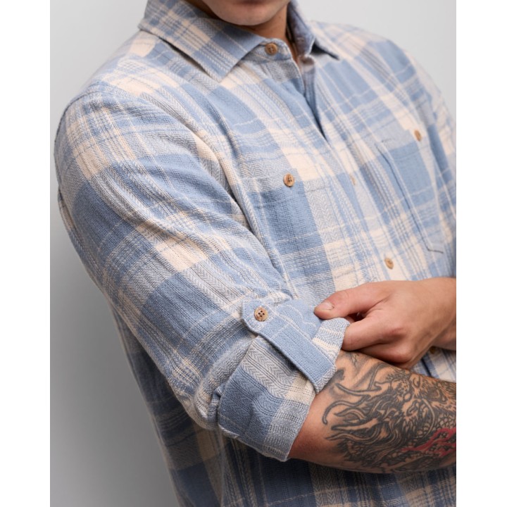 Camisa Hombre Amets Acero