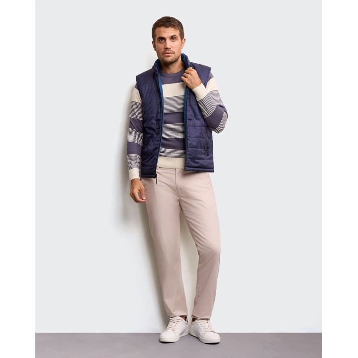 Chaleco Reversible Hombre Julian Azul Pacífico