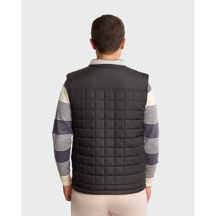 Chaleco Reversible Hombre Julian Negro