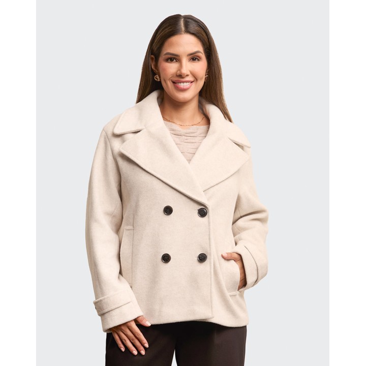 Abrigo Mujer Atenas Beige Arena