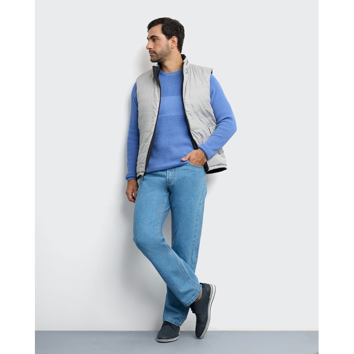 Chaleco Reversible Hombre Julian Negro