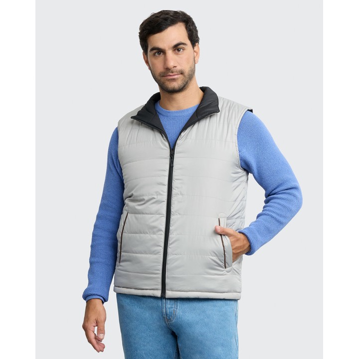 Chaleco Reversible Hombre Julian Negro