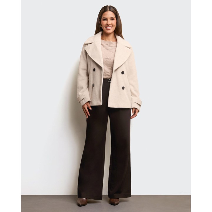 Abrigo Mujer Atenas Beige Arena