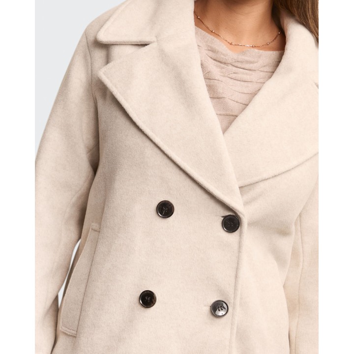 Abrigo Mujer Atenas Beige Arena
