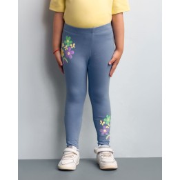 Legging Pack Niña Bella Acero Denim/lila