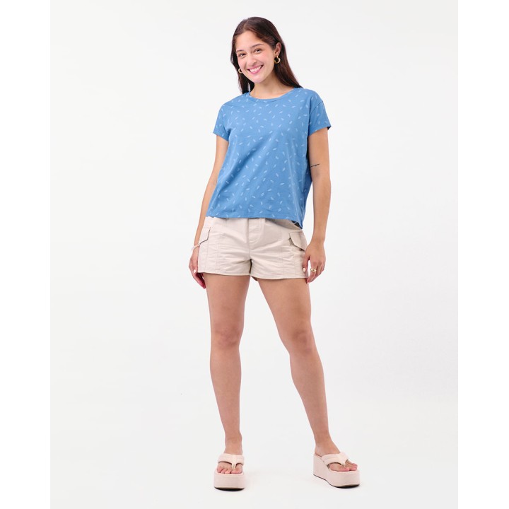 Polo Mujer Main Azul Campana