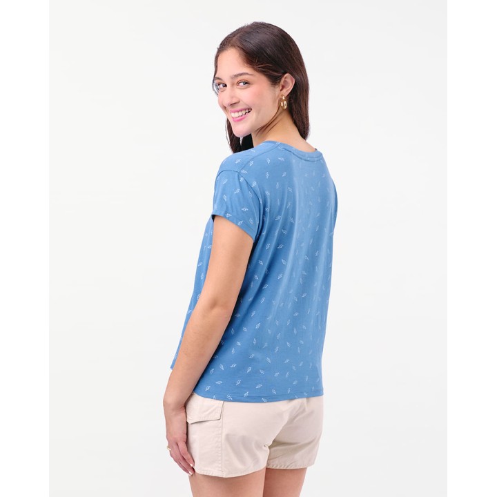 Polo Mujer Main Azul Campana