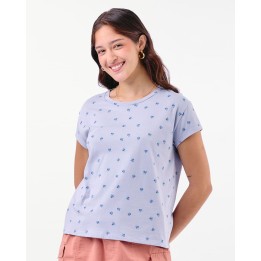 Polo Mujer Main Celeste