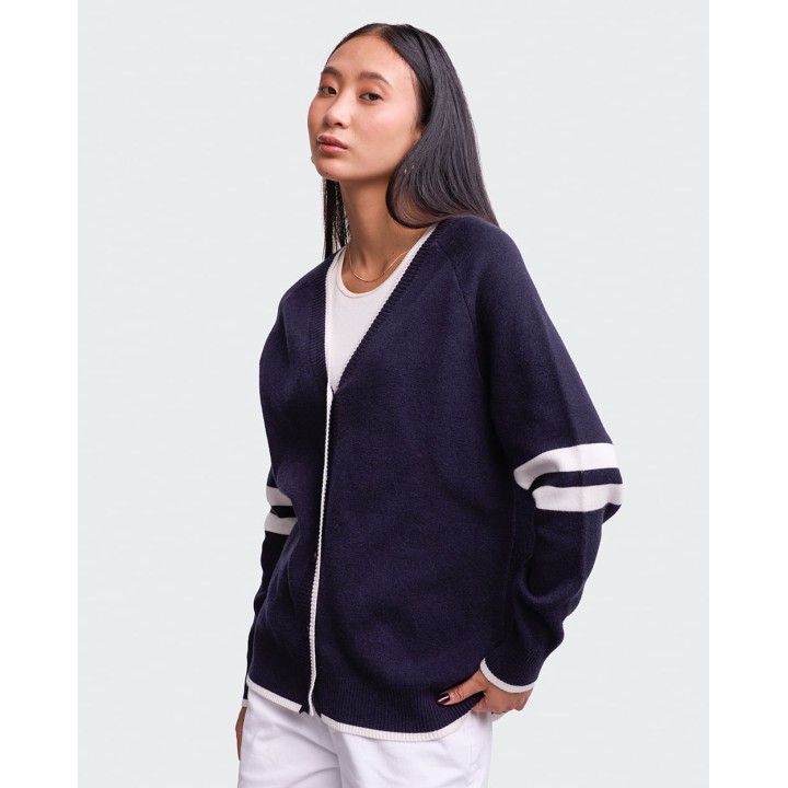 Chompa Mujer Cristina Azul Náutico