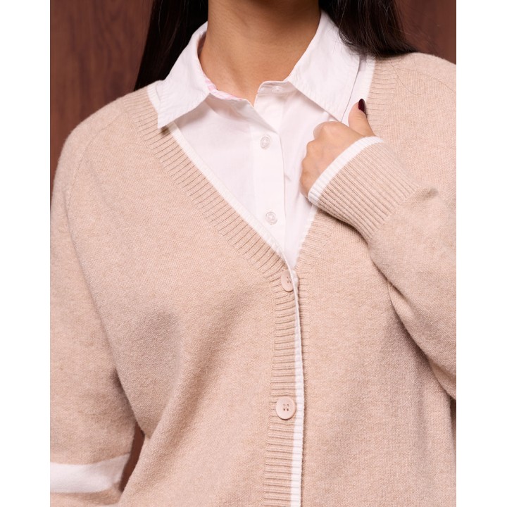 Chompa Mujer Cristina Beige