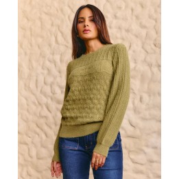 Chompa Mujer Alma Verde Olivo