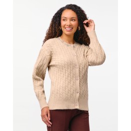 Chompa Mujer Chenil 3 Beige Arena