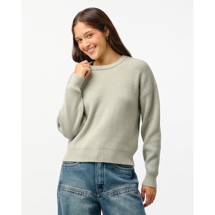 Chompa Mujer Carla Verde Empolvado