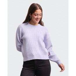 Chompa Mujer Carla Azulino Lavanda
