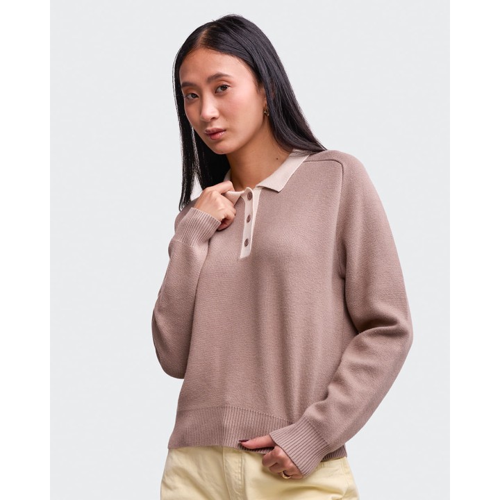 Chompa Mujer Carmina Crema