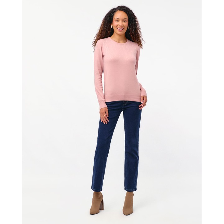 Chompa Mujer Namora 3 Rosa Silver