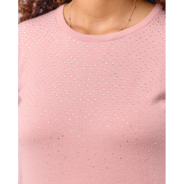 Chompa Mujer Namora 3 Rosa Silver