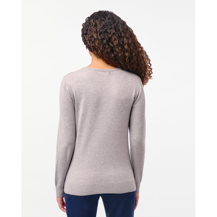 Chompa Mujer Namora 3 Gris Melange