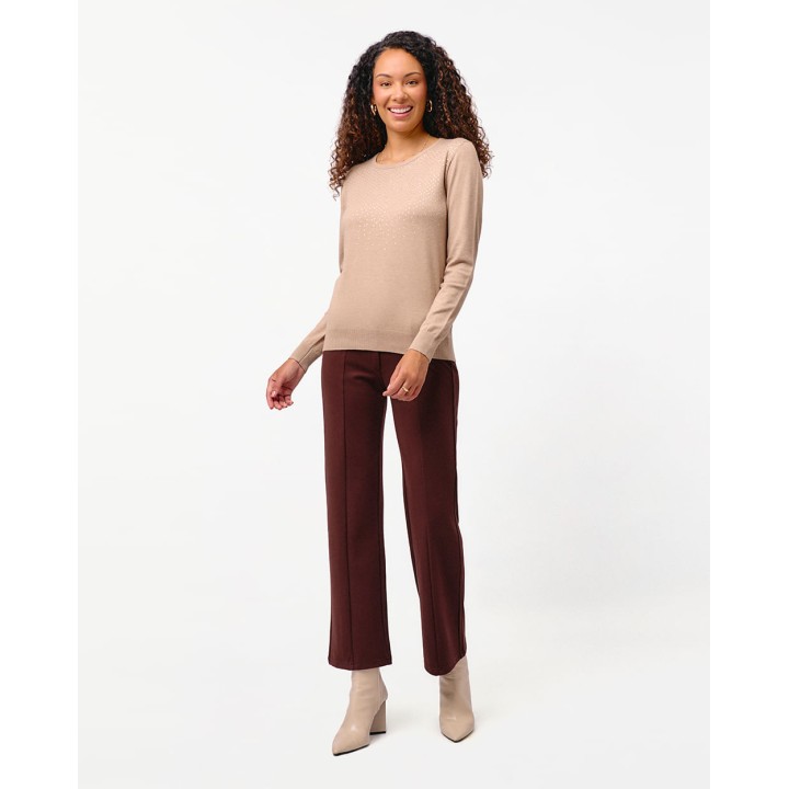Chompa Mujer Namora 3 Beige Natural