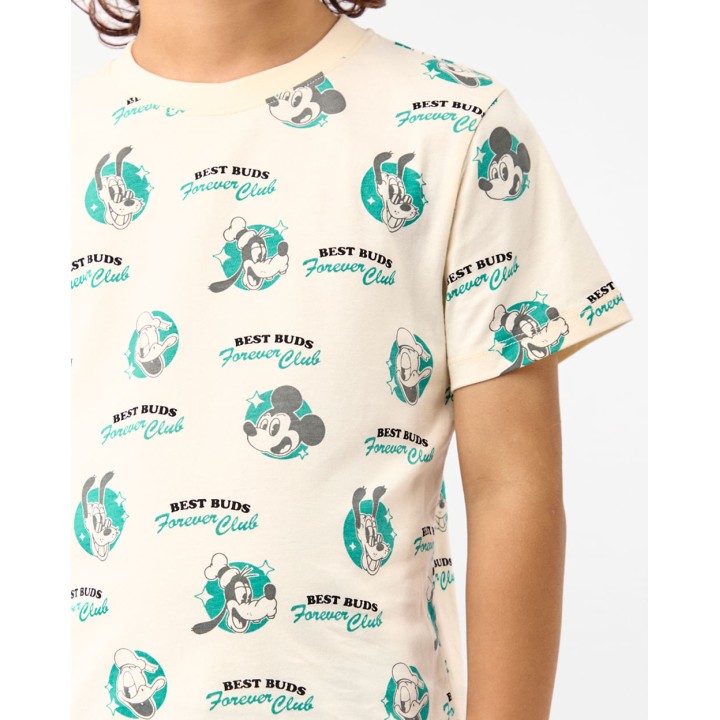 Polo Niño Sandro Crema Pastel