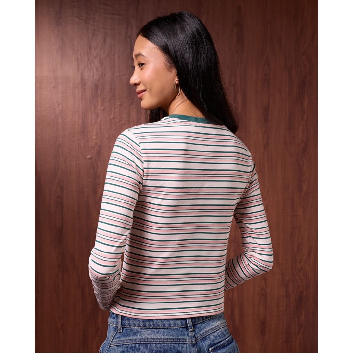 Polo Mujer Brisa Palo Rosa