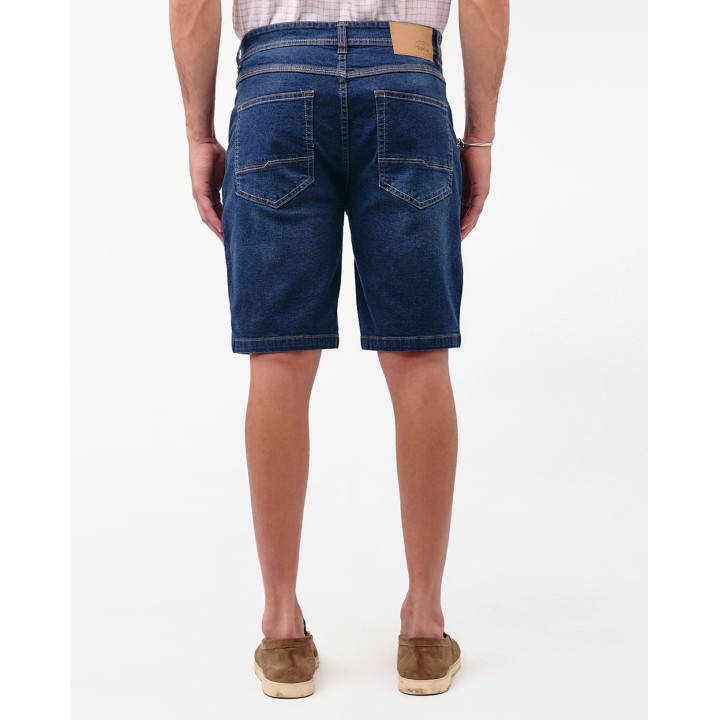 Bermuda Denim Hombre Mbappe Total Stone