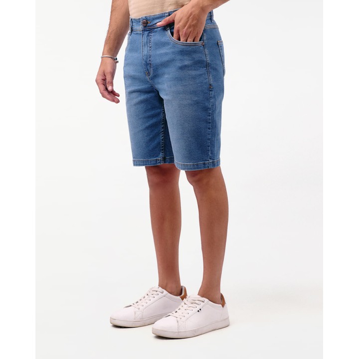 Bermuda Denim Hombre Mbappe Cristal