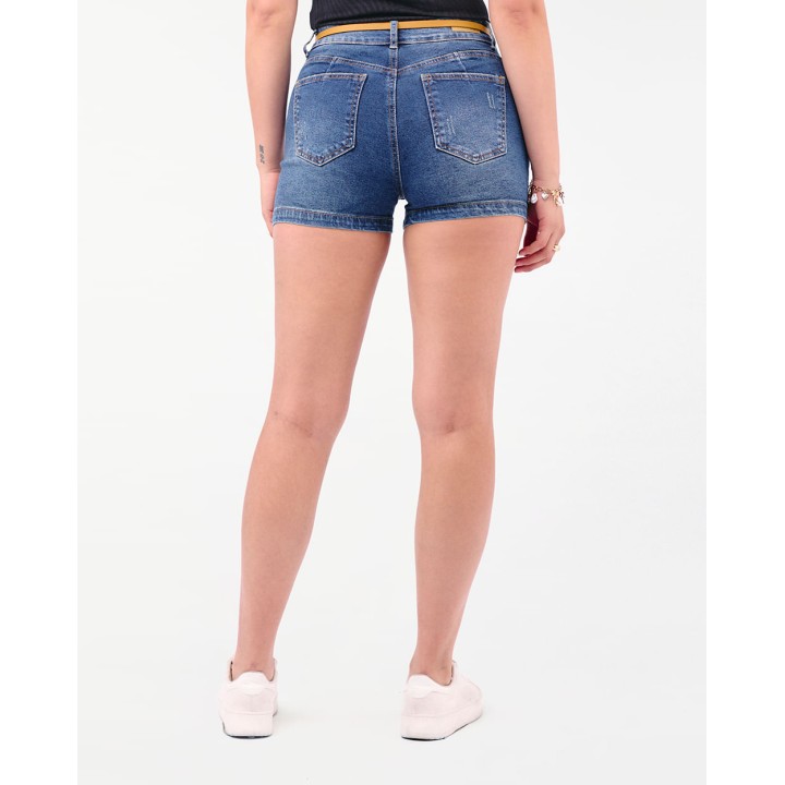 Short Denim Mujer Florencia Dirty Wash