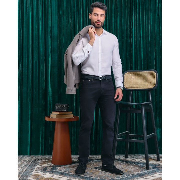 Camisa Hombre Roverano Blanco Optico