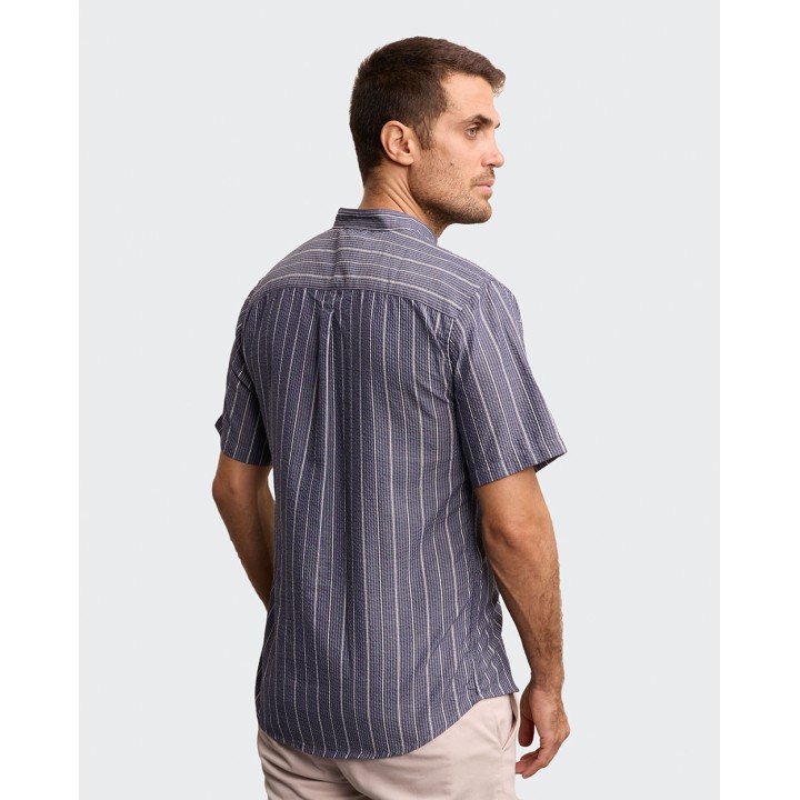 Camisa Hombre Noel Azul Oxford