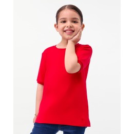 Polo Niña Marcela Rojo Fuerte