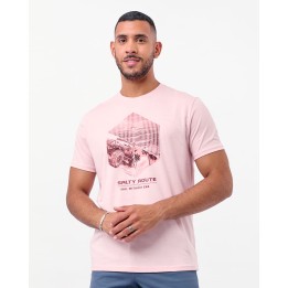 Polo Hombre Ronald Rosado Wood