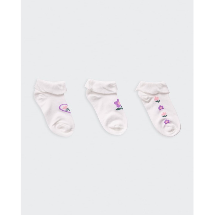 Calcetines Pack x 3 Niña Nini Coco