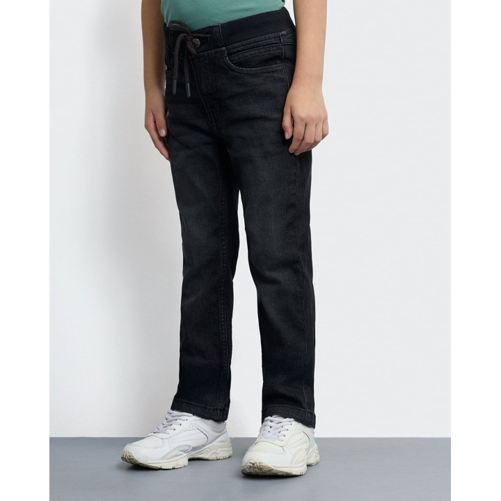 Jogger Niño Jackson Black Denim