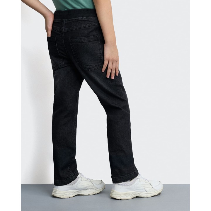 Jogger Niño Jackson Black Denim
